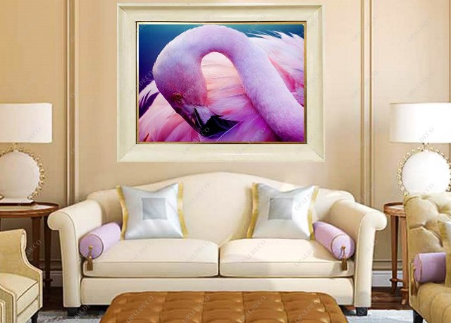 A1018-Flamingo-Pictorial Carpet