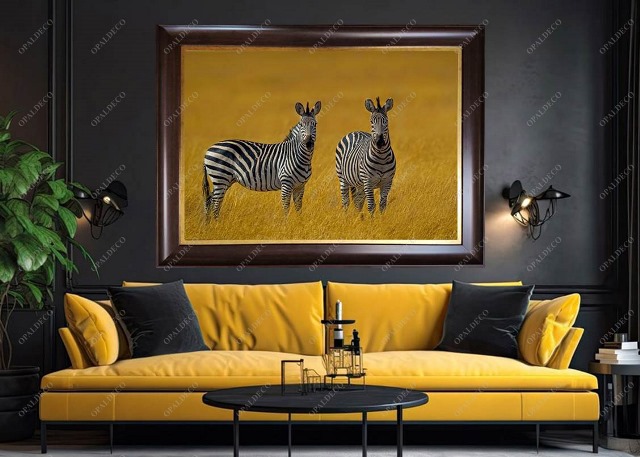 A1111-Zebras-Pictorial Carpet