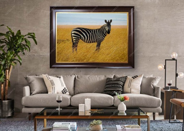 A1112-Zebra-Pictorial Carpet