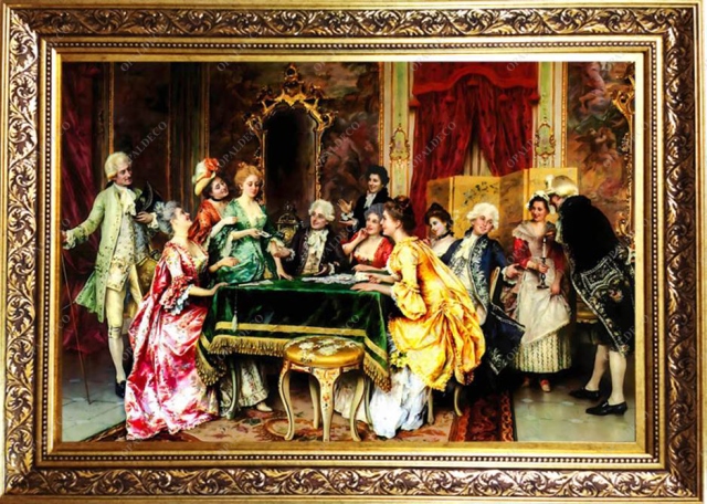 The pack of cards-Arturo Ricci-Pictorial Carpet