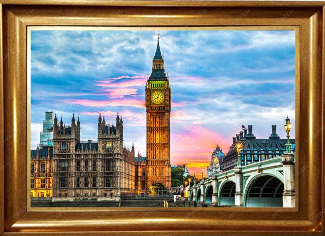 UK-Big Ben-London-Pictorial Carpet