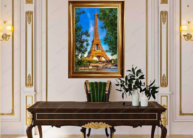 France-Eifel Tower-Pictorial Carpet