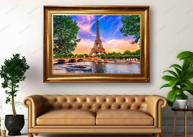 France-Eifel Tower-Pictorial Carpet