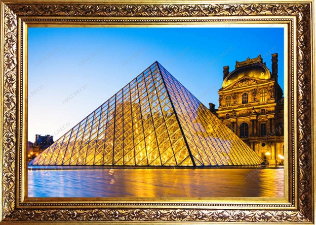 France-Louvre Museum-Paris-Pictorial Carpet
