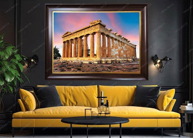 Greece-Acropolis-Pictorial Carpet
