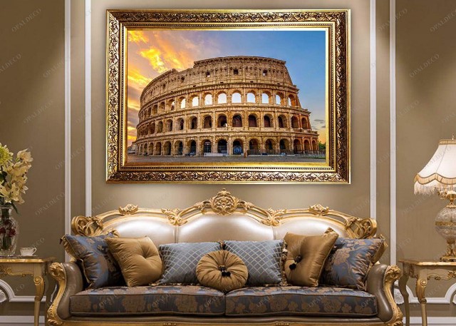 Italy-Colosseum-Pictorial Carpet