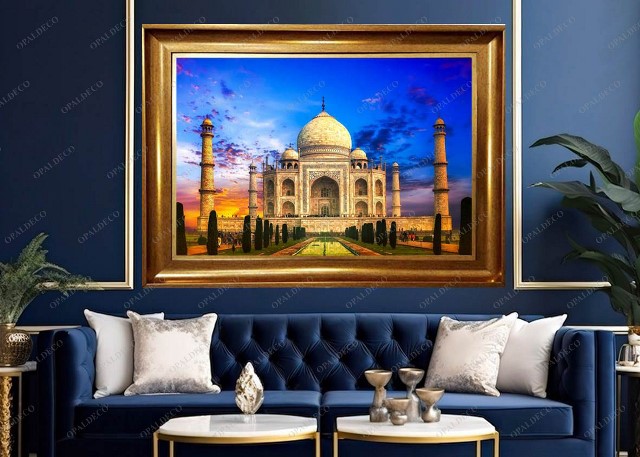 C2043-India-Taj Mahal-Pictorial Carpet