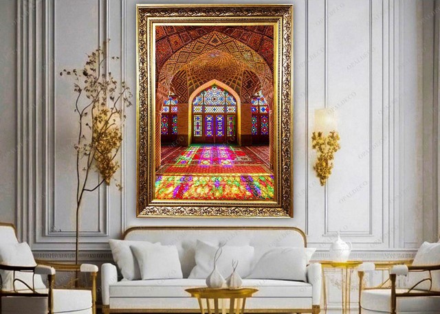 C2050-Iran-Shiraz-Nasir ol Molk Mosque-Pictorial Carpet