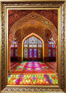 Iran-Shiraz-Nasir ol Molk Mosque-Pictorial Carpet