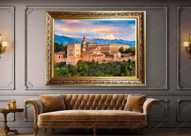 C2087-Spain-Alhambra-Pictorial Carpet