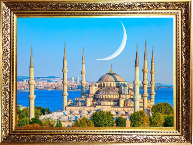 Turkey-Istanbul-Pictorial Carpet