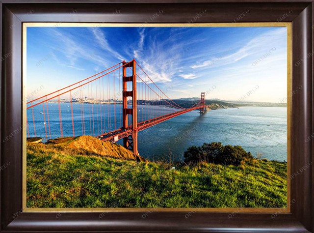 C2126-USA-Golden Gate Bridge-Pictorial Carpet