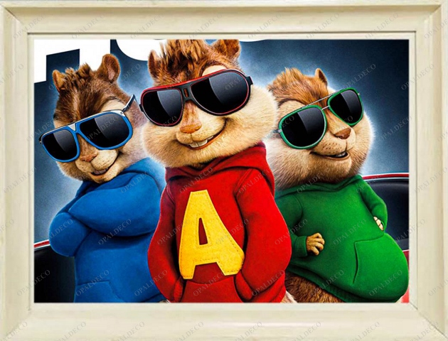 K3001-Alvin and the Chipmunks-Pictorial Carpet