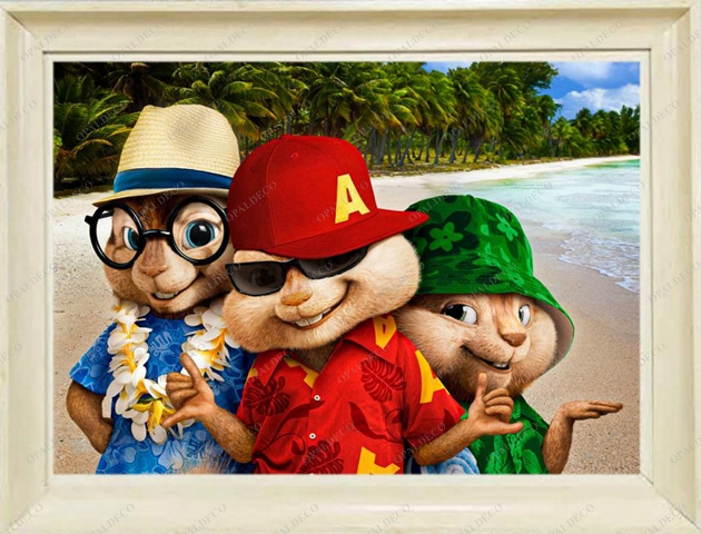 Alvin and the Chipmunks-Pictorial Carpet