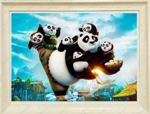 Kung Fu Panda-Pictorial Carpet