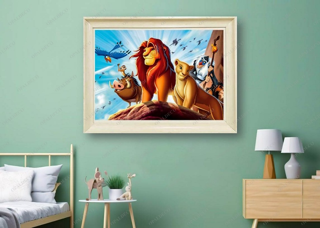 K3038-The Lion King-Pictorial Carpet