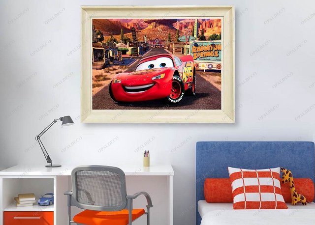 K3043-Disney Cars-Pictorial Carpet